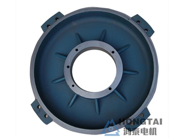 YE4-225M-4电机端盖-铸铁-卧式平式-前后端盖-驱动端盖